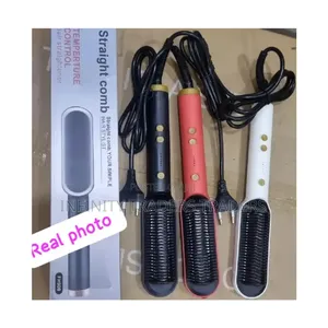 Electric Hair Straight Comb With Temperature Control