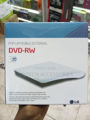 This Is an Lg Pop-Up Mobile External Usb 3.0 Cd/DVD-Rw Drive.