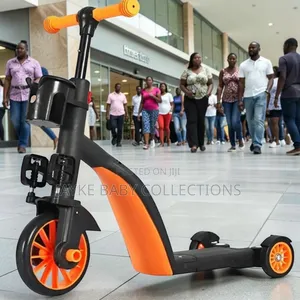 3–8y Kids? 3-in-1 Scooter, Balance Bike Tricycle – Safe Fun