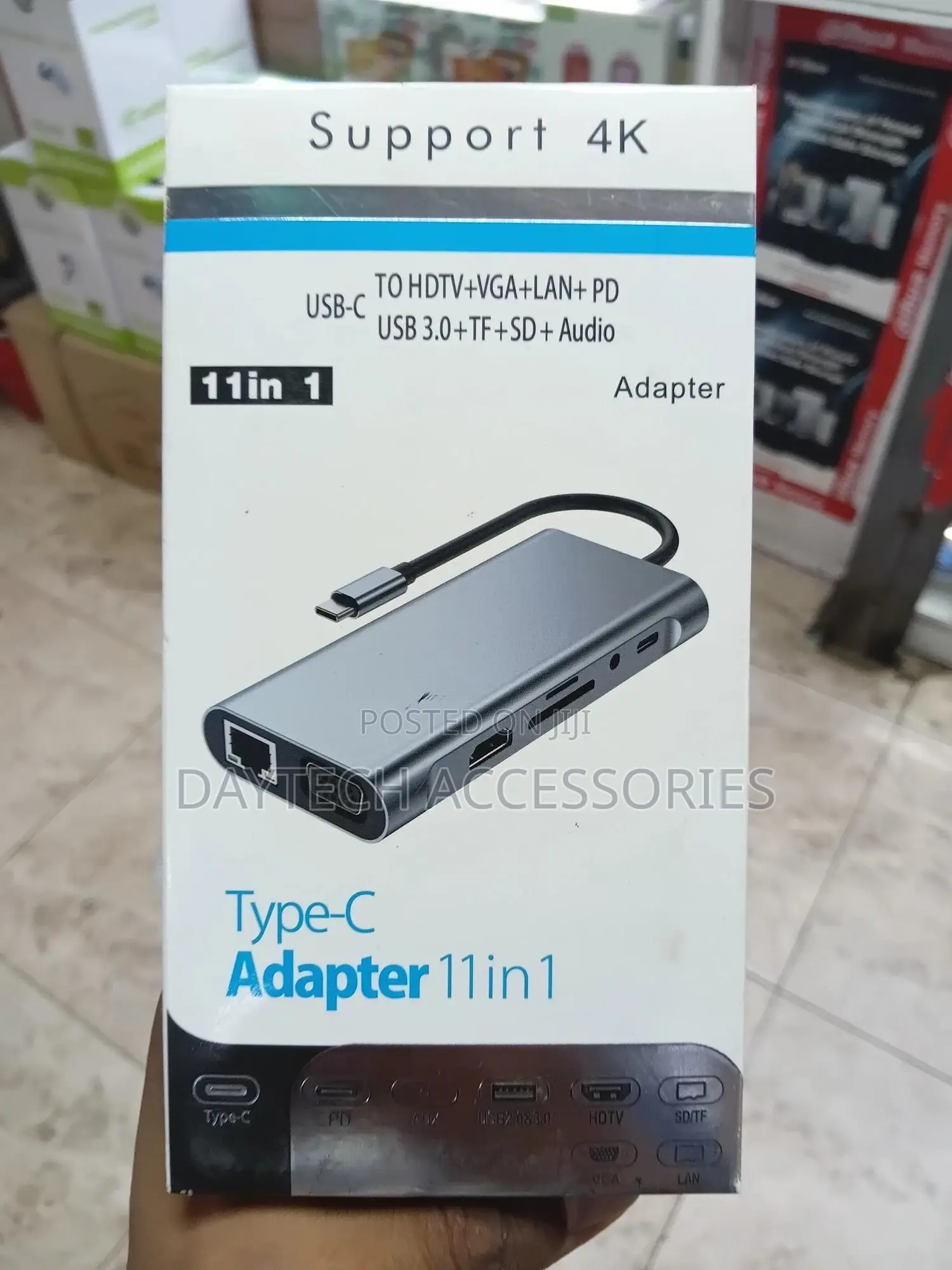 This Is a Usb-C to 11-in-1 Docking Station Hub