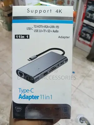 This Is a Usb-C to 11-in-1 Docking Station Hub