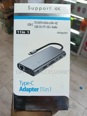 11 in 1 Usb-C Hub Laptop Docking Station.