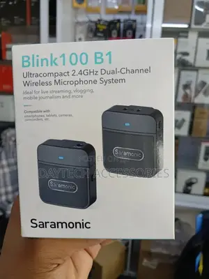 The Saramonic Blink100 B1 2.4ghz Wireless Microphone System