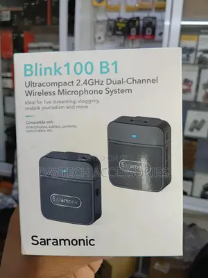 Saramonic Blink 100 B1 Wireless Microphone System (2.4 Ghz)