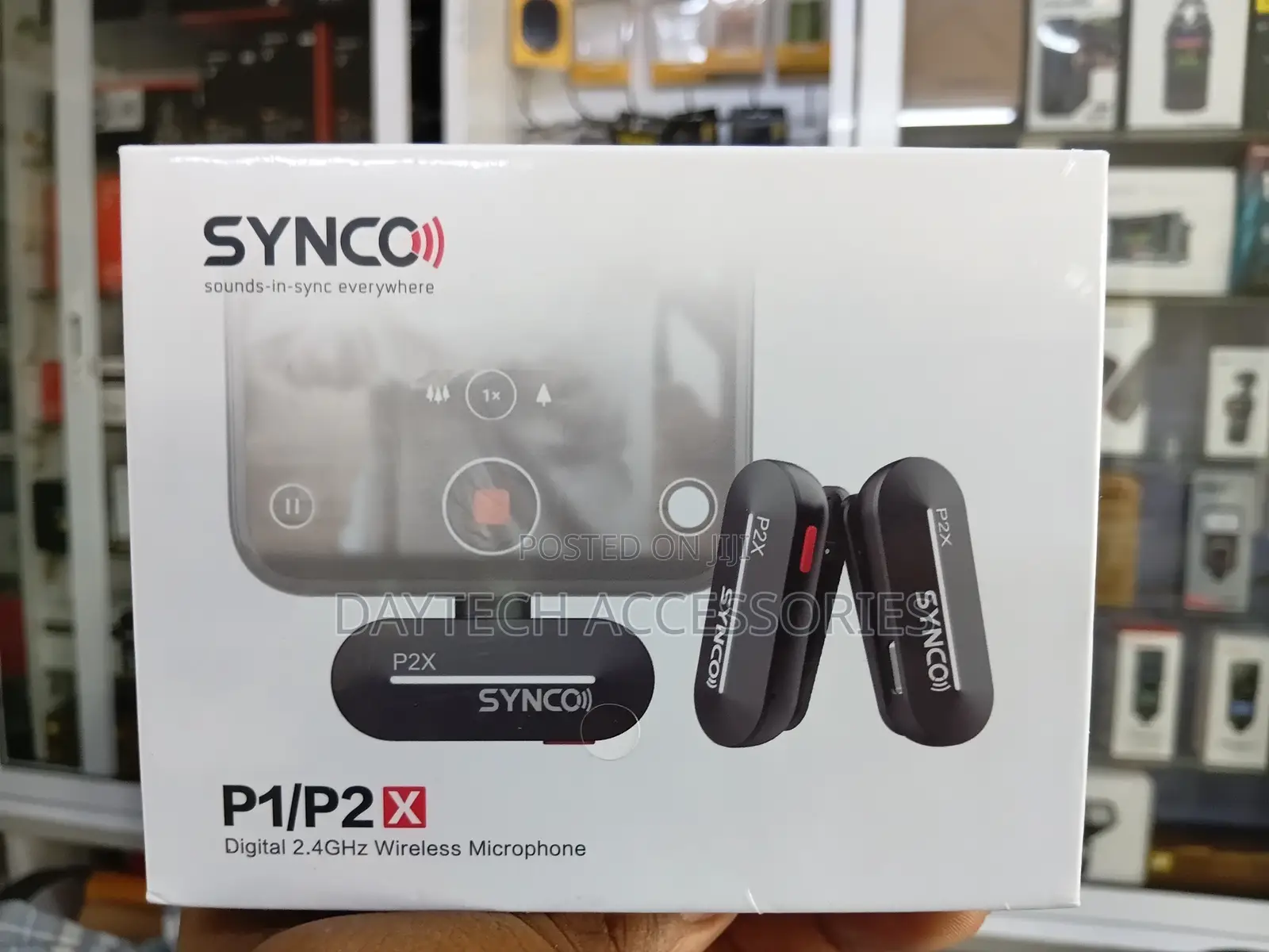 Synco P2xt P1/P2x Digital 2.4ghz Wireless Lavalier Microphone Usb-C