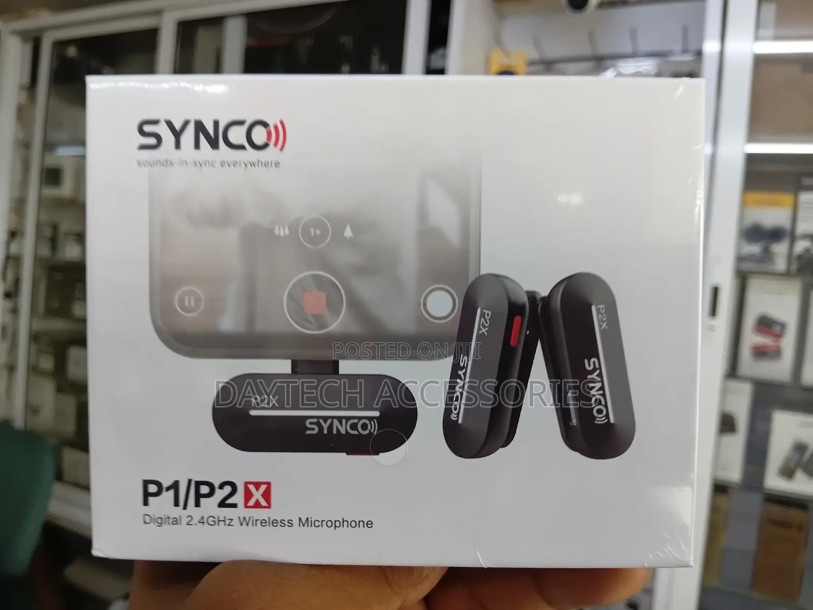 Synco P2xt P1/P2x Digital 2.4ghz Wireless Lavalier Microphone Usb-C