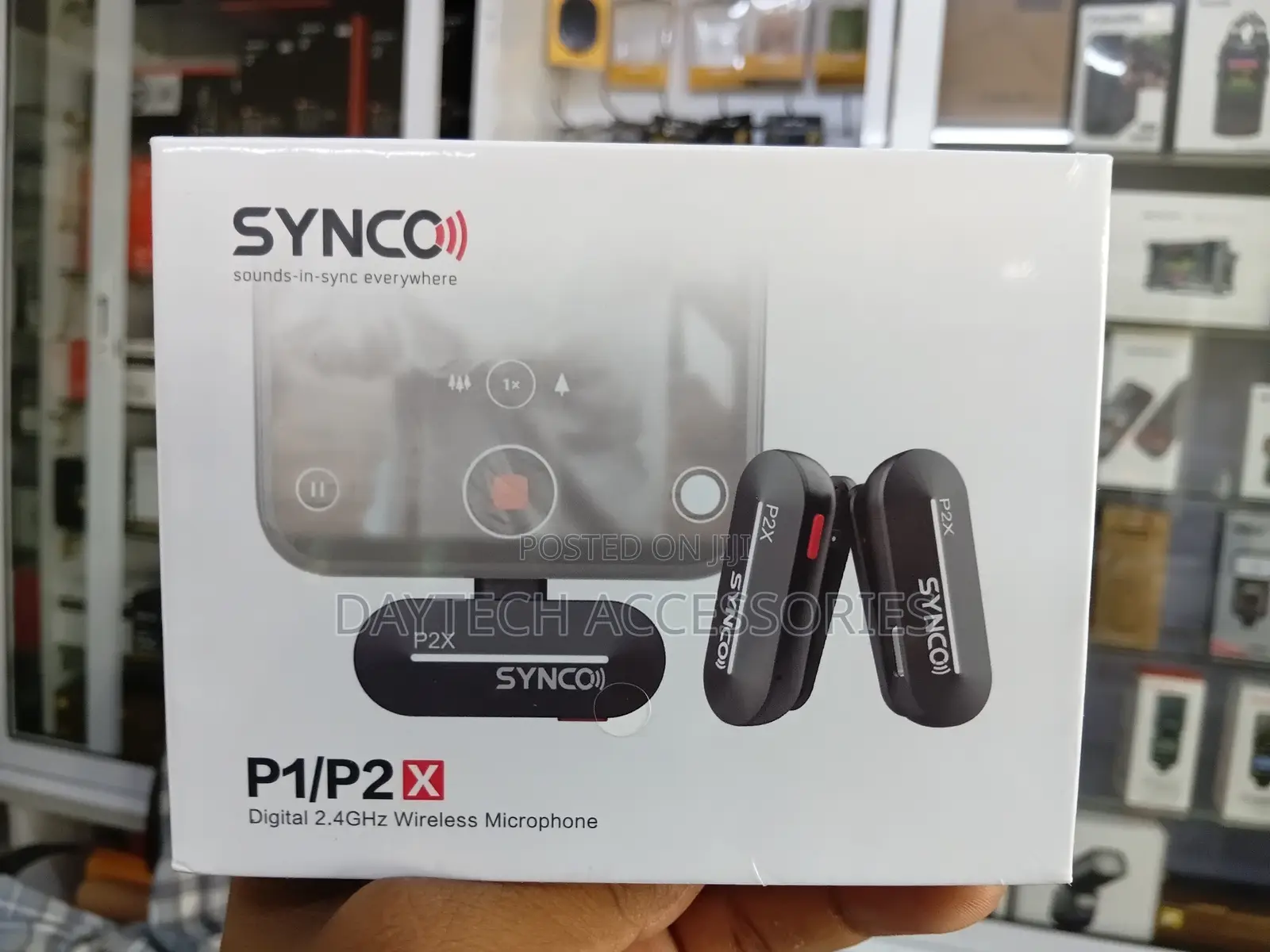 Synco P2xt P1/P2x Digital 2.4ghz Wireless Lavalier Microphone Usb-C