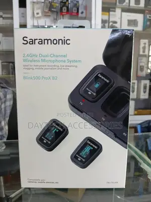 Saramonic Blink 500 Prox B2r 2-Person Wireless Clip-on Microphone.