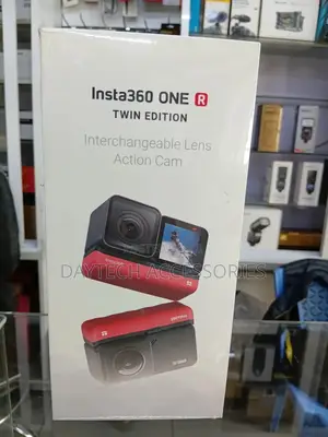 The Insta360 One R Twin Edition Action Camera.
