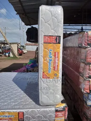 Colour White New Morning Glory 5by6 10inch Mattress