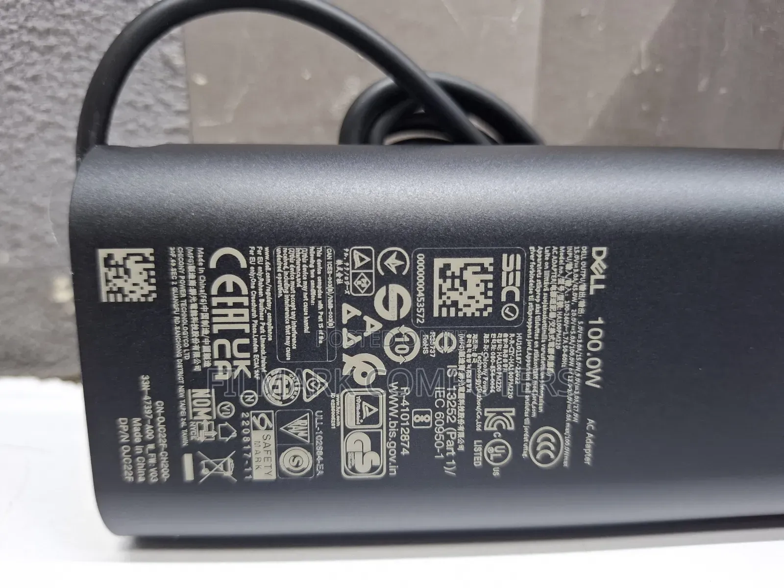 Dell Laptop Charger 100w Watts Usb Type C Ac Power Adapter