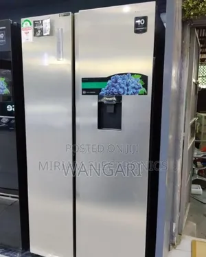 With. Dispenser Hisense 508l Side*Side Refrigerator