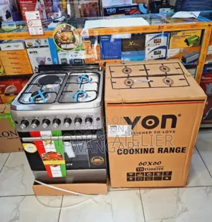 Colour Silver Von 60by60 Standing Cooker
