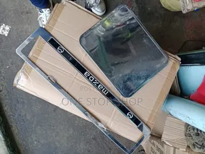 Mazda 2x Digital Number Plates Holder