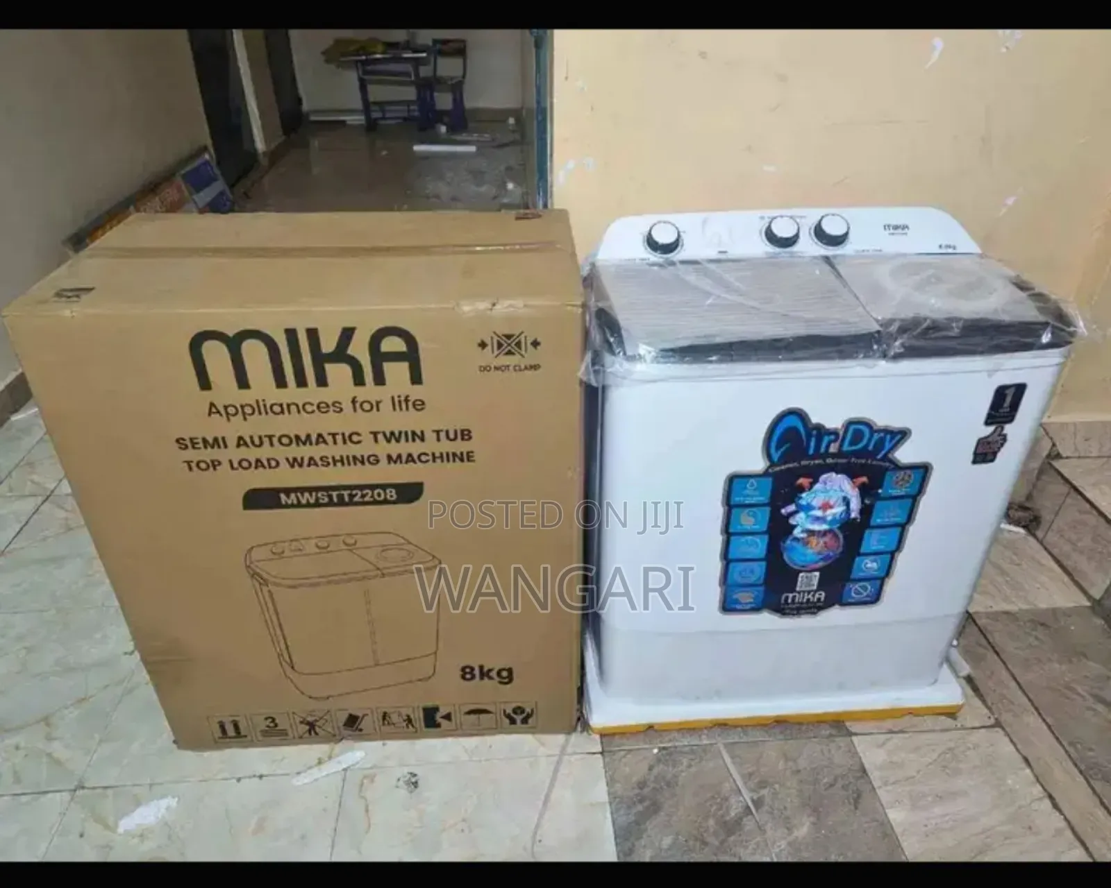 Mika Semi Automatic Washing Machine,