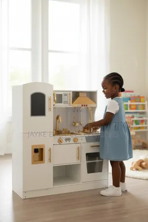 Kids Wooden Kitchen Set | Pretend Play Creativity for Toddlers
