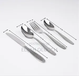25 Pcs Dining Glister Astrid Cutlery Set With Stand