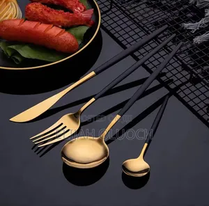 24pcs Luxury Cutlery Set Stainless Steel Now Available