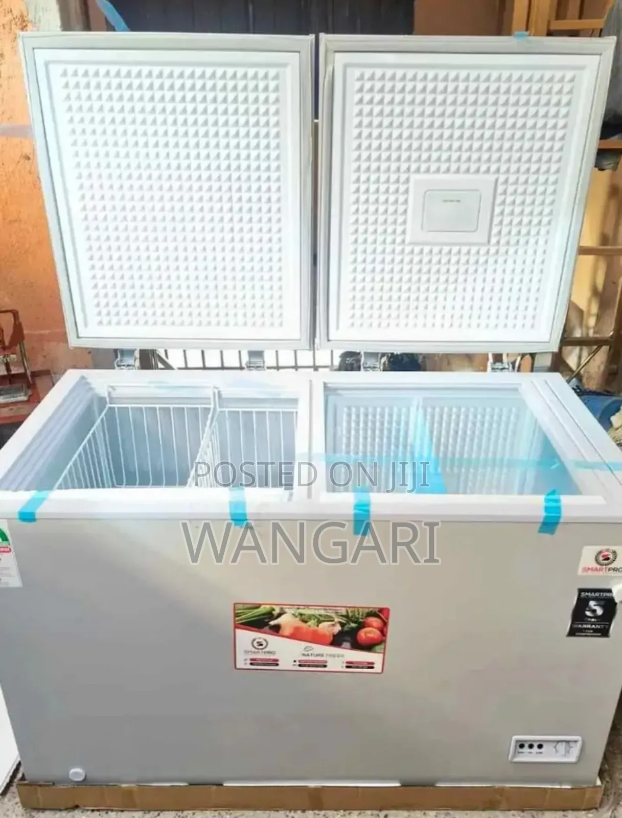 Smart Pro 345l Double Door Freezer
