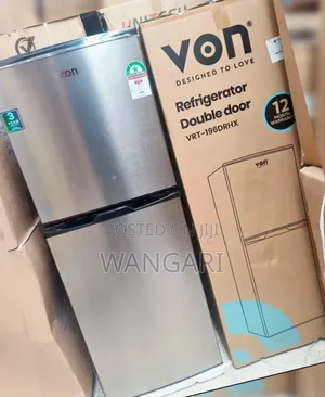 Von Double Door Vrt196drhs Fridge