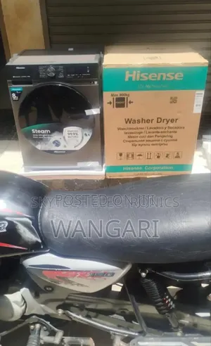 Pay on Delivery Hisense 8kgs Wash and Dry Washing Machine