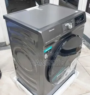 Colour Grey New Hisense 8kgs Wash and Dry Washing Machine
