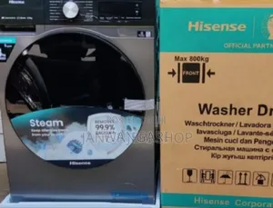 Restocked Original Hisense 8kgs Wash and Dry Washing Machine