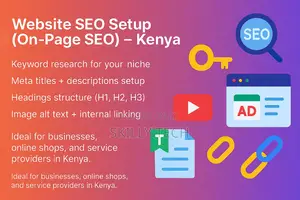 Website Seo Setup (On-Page Seo) in Kenya