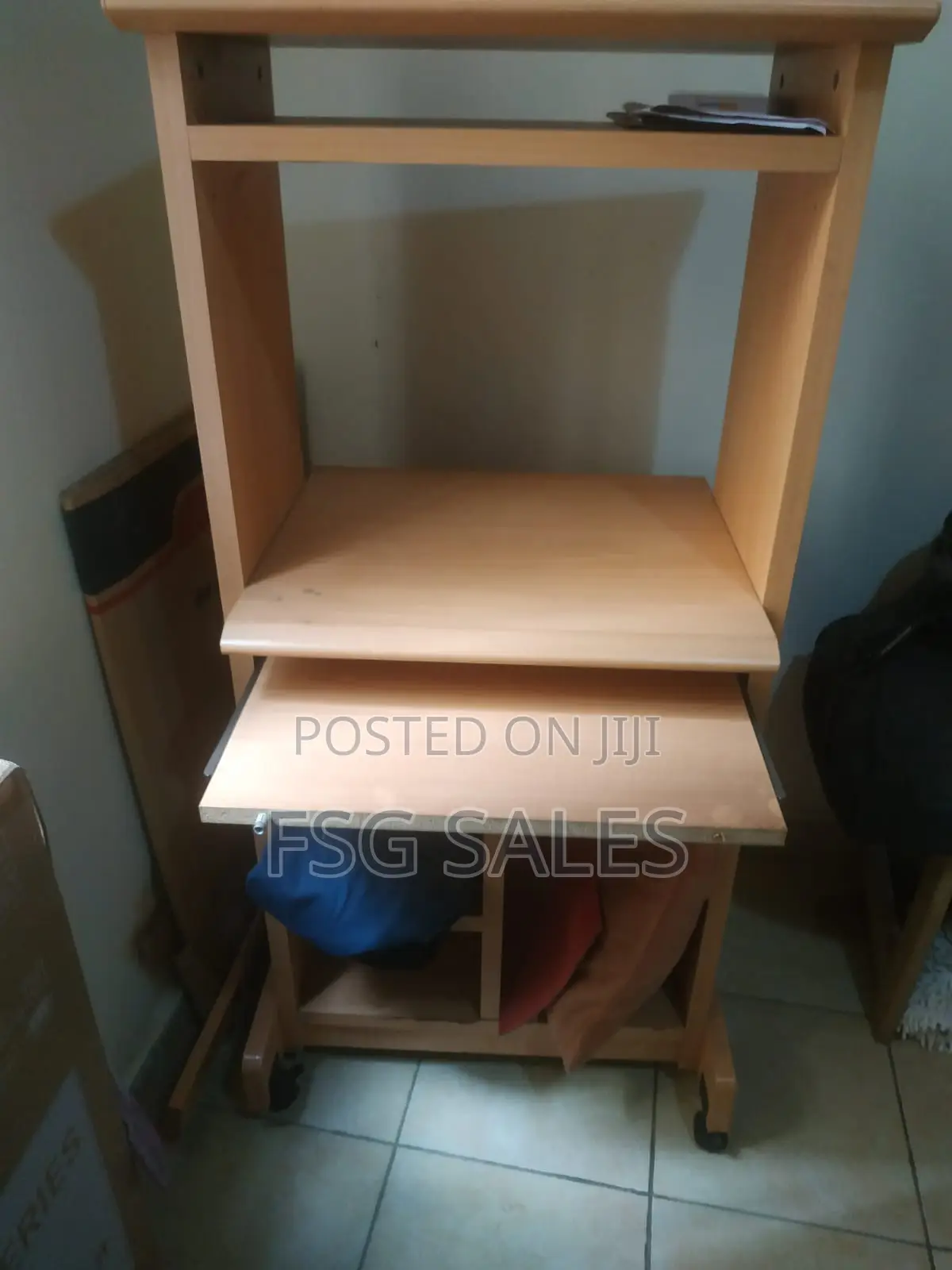 Wooden PC Stand