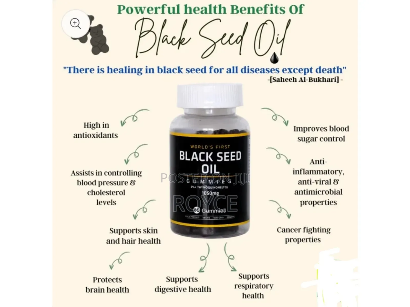 Black Seed Oil Gummies