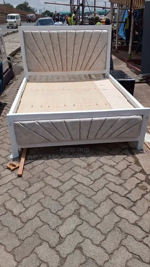 White Bed 5 by 6