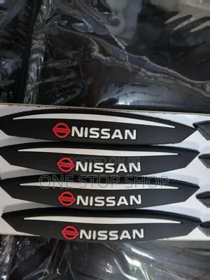 4pcs Nissan Flexible Rubber Door Guard