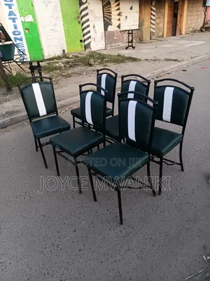 Restaurant Chairs, Jungle Green and White