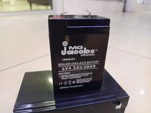 Mg Jacobs Original 6v 4.5ah 20hr Sla Battery – Long Lasting Power