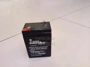 Mg Jacobs 6v 4.5ah 20hr Sealed Lead Acid Rechargeable Battery