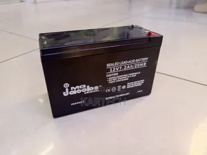 Mg Jacobs 12v 7.2ah Sealed Lead Acid Rechargeable Battery