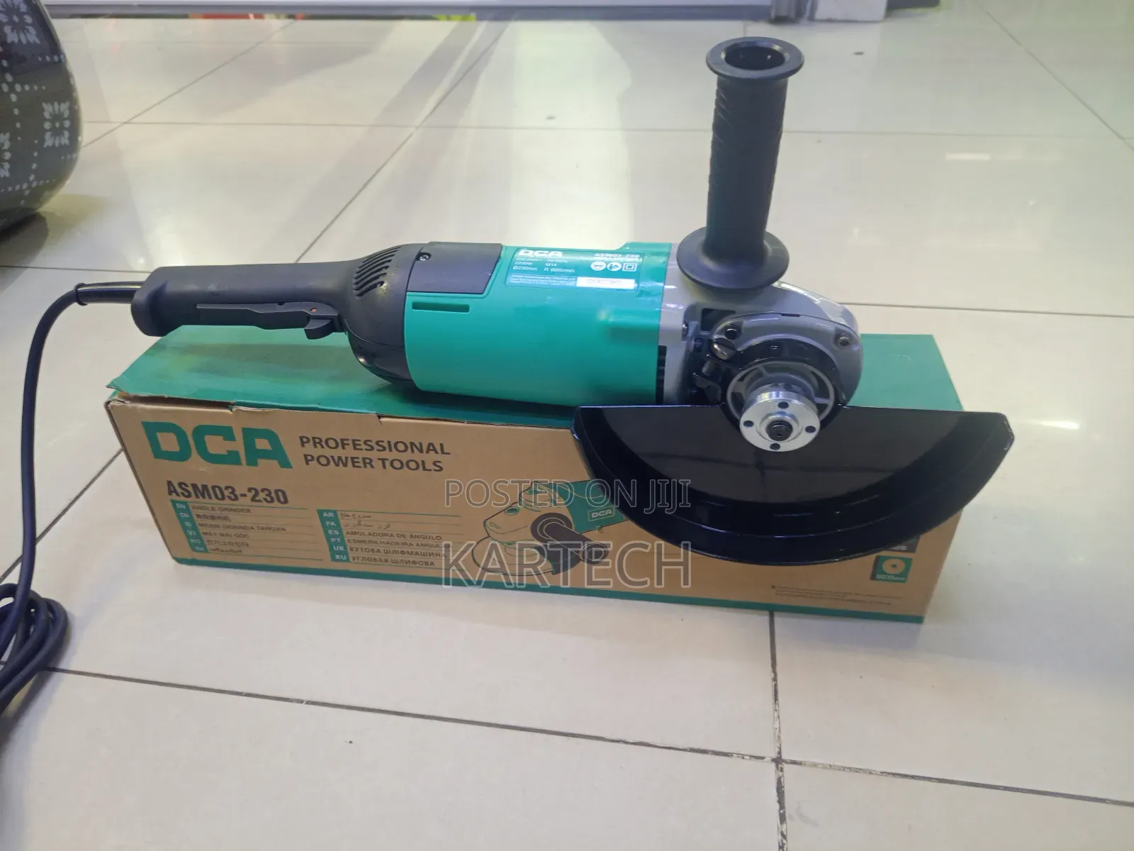 Dca Power Tools Professional 9” Angle Grinder 2200w