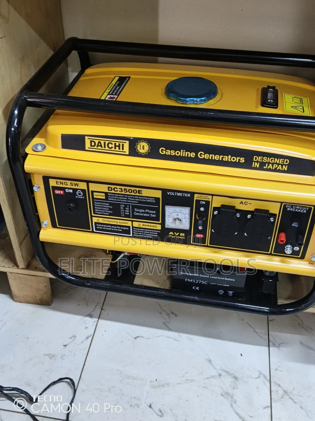 3.0 Kva Daichi Gasoline Generator