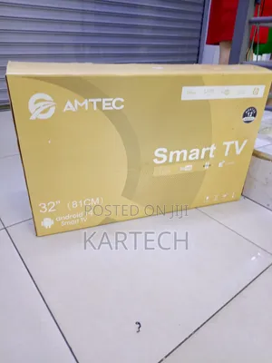 Amtec 32-inch Android 14 Smart Frameless Tv