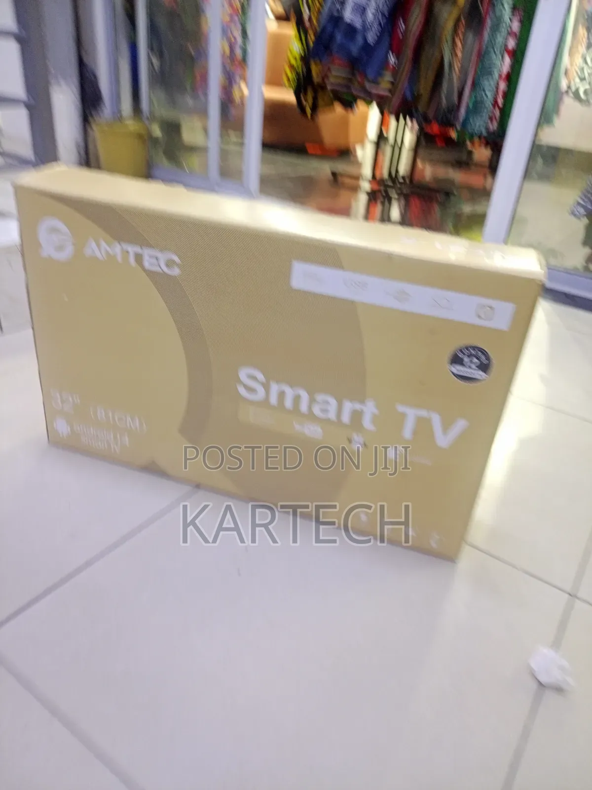 Amtec 32 Inch Frameless Android Smart Tv , Bluetooth