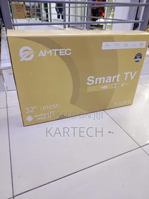 Amtec 32" Full Hd Led Frameless Android Smart Tv Bluetooth, Youtube
