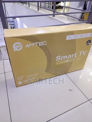 Amtec 32" Full Hd Led Frameless Android Smart Tv Bluetooth, Youtube