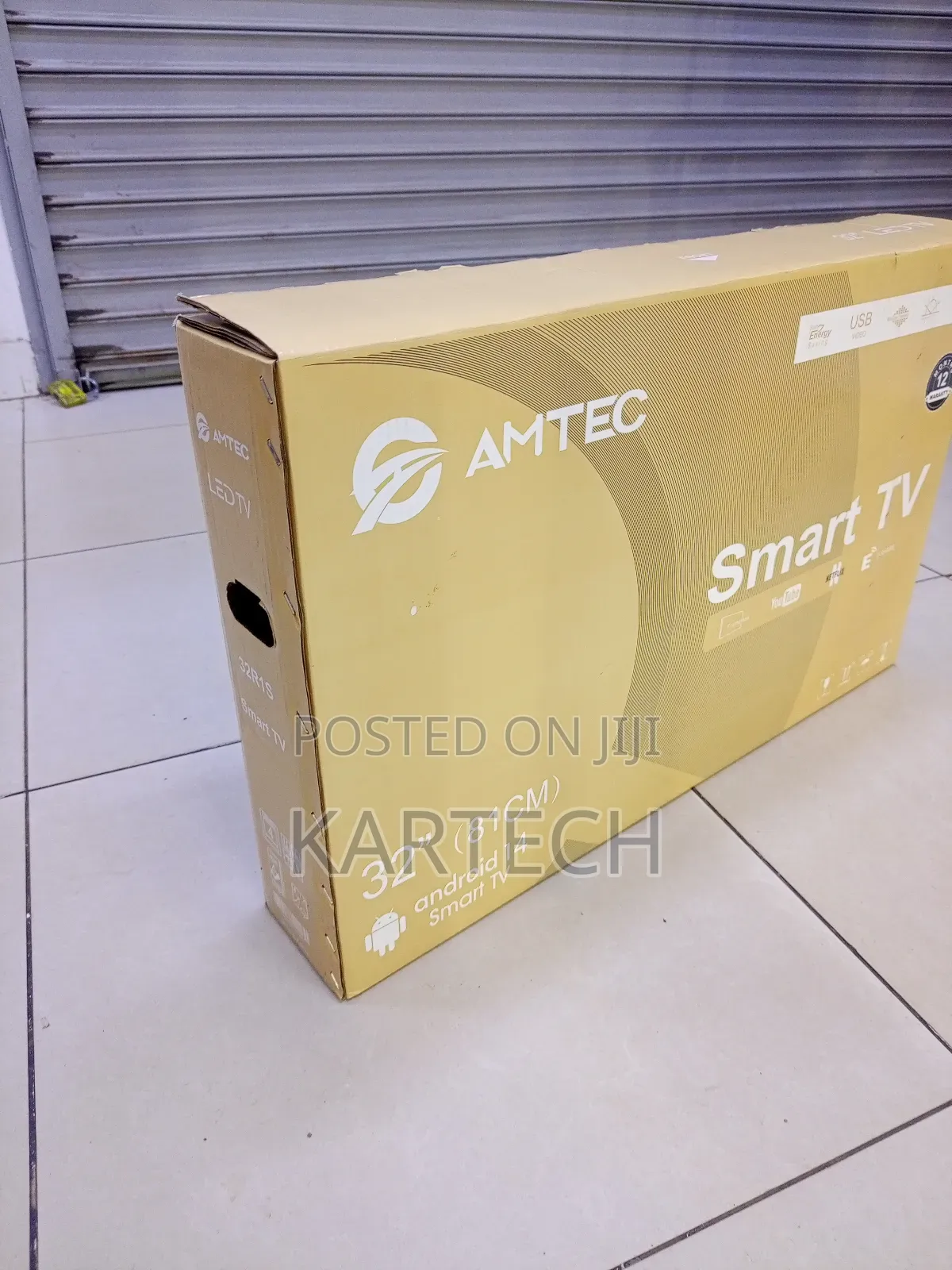 Amtec 32 Inch 32r1s Frameless Android Smart Tv
