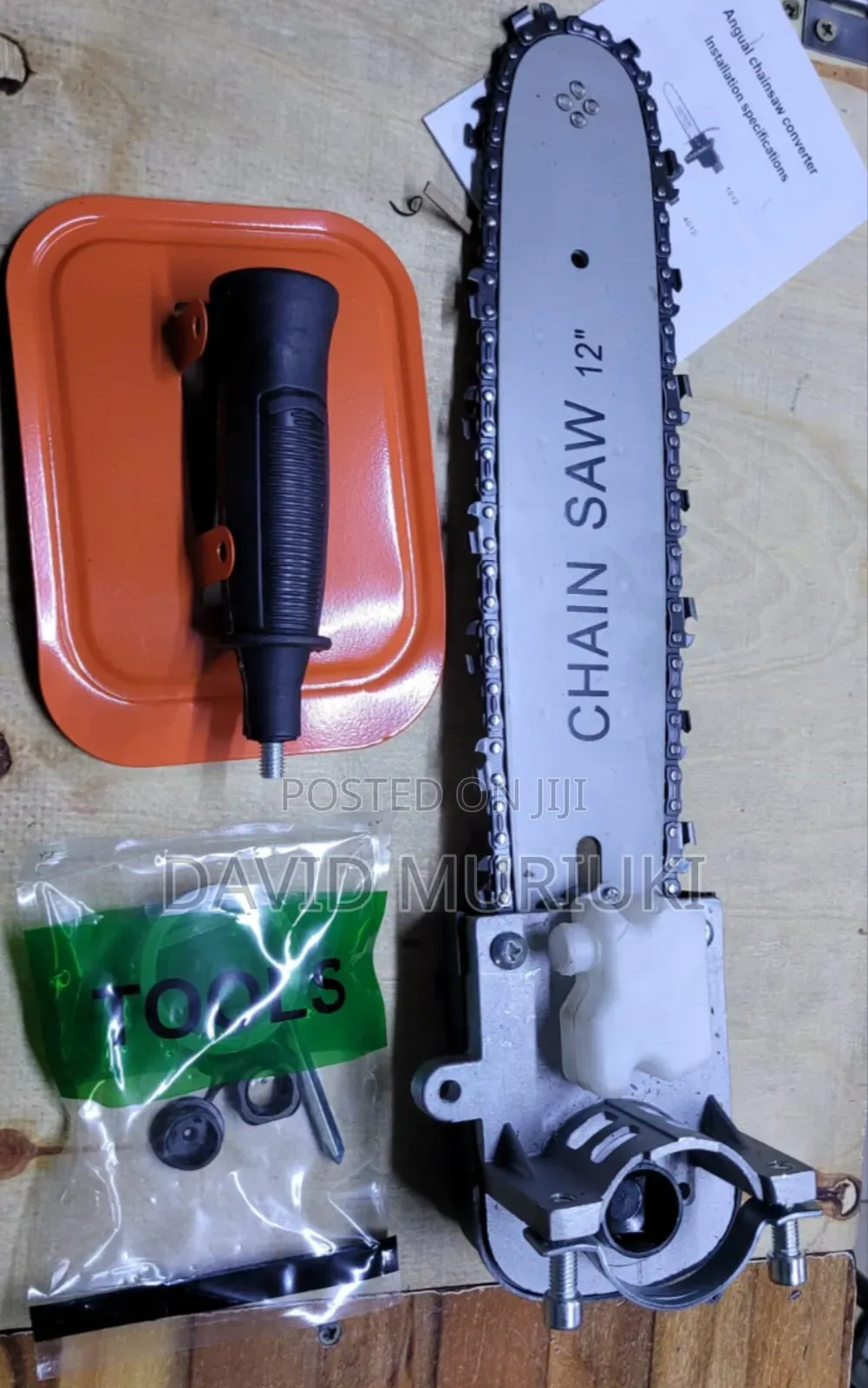 Adapta Safety Chainsaw With Anti-Vibration Handle.