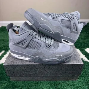 Jordan 4 Bike Grey