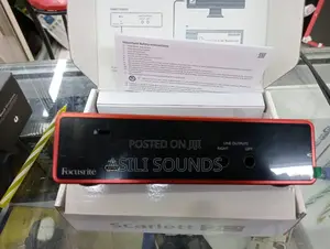 Focusrite Scarlett 2i2 3rd Gen Usb Audio Interface