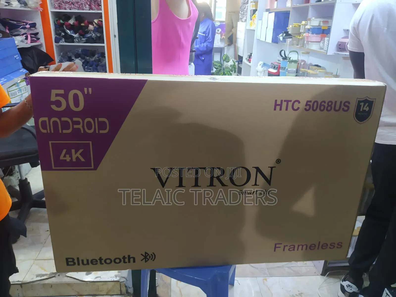 Vitron 50 Inches Smart Android Bt