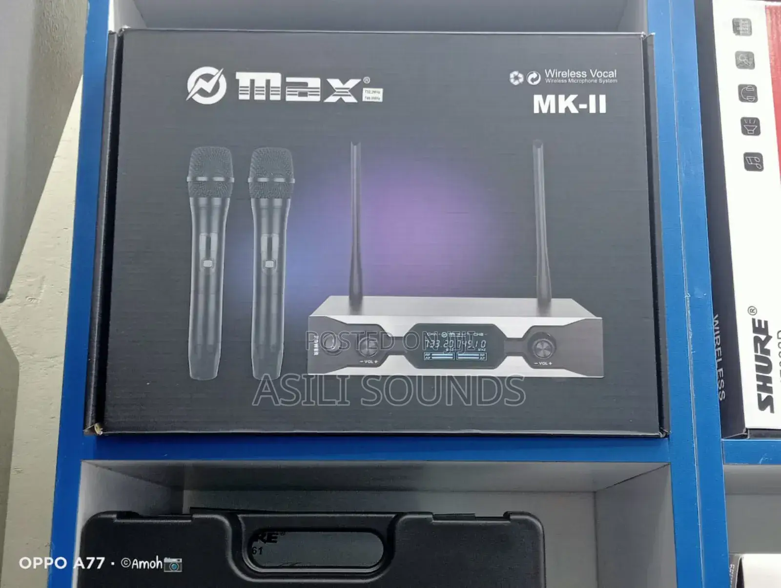 Max Mk-Ii Vocal Wireless Microphone System.