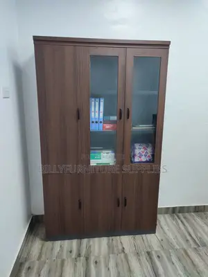 3 Door Wooden File Cabinet