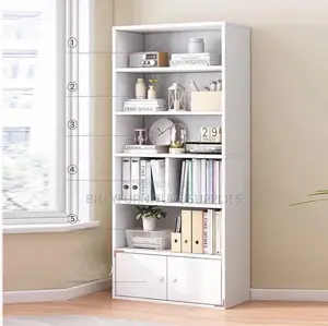 White Open Bookshelf